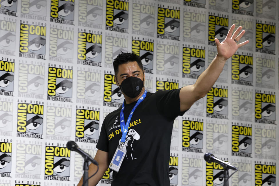 Noshir Dalal attends a panel for SAG Aftra "Game Actors on Game Actors" during Comic-Con International on Friday, July 26, 2024, in San Diego. (Photo by Christy Radecic/Invision/AP)