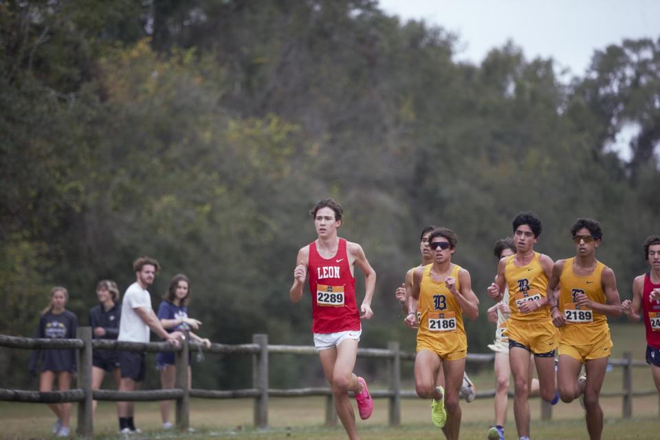 Florida high school athletes compete in the FHSAA cross country state championships at Apalachee Regional Park on Friday, Nov. 17, 2023.