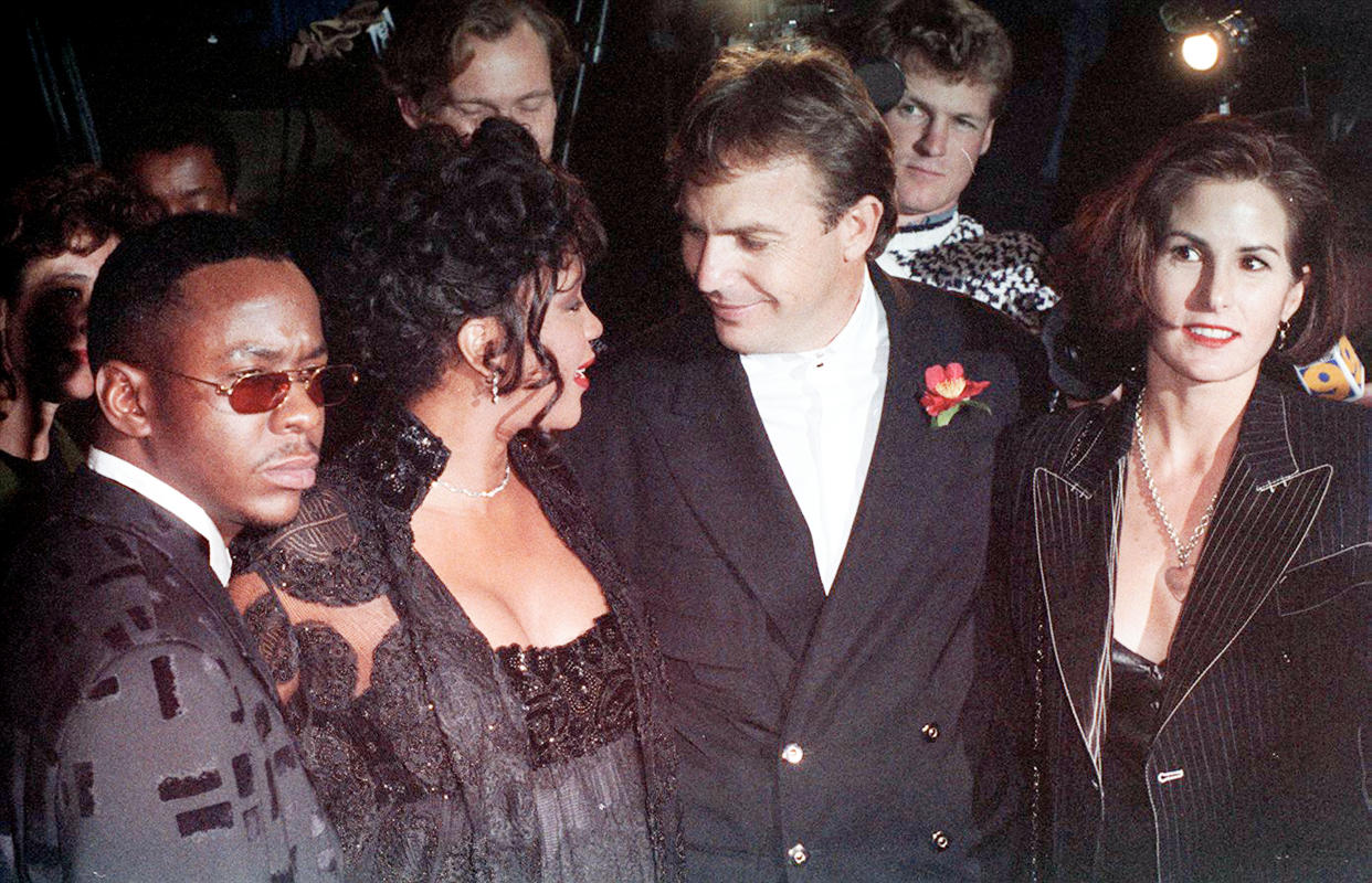 Kevin Costner se negó a que las necesidades televisivas en torno al funeral de su amiga Whitney Houston empañaran su cariño hacia ella. (Foto de Kypros/Getty Images)