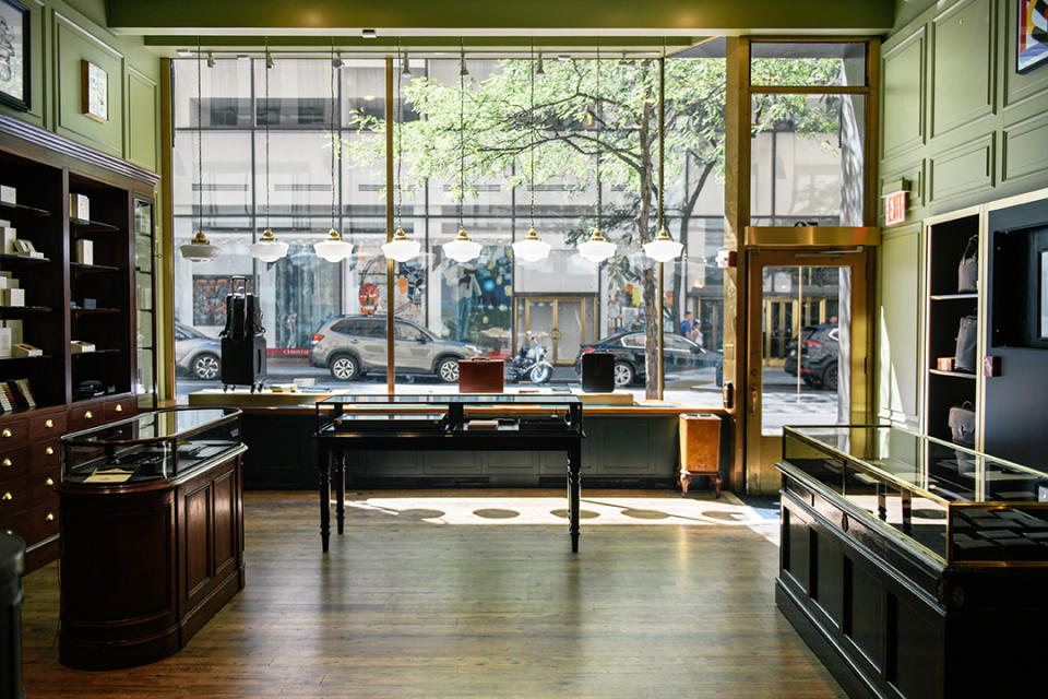 Pineider’s first U.S. store in Rockefeller Center. - Credit: Courtesy of Pineider