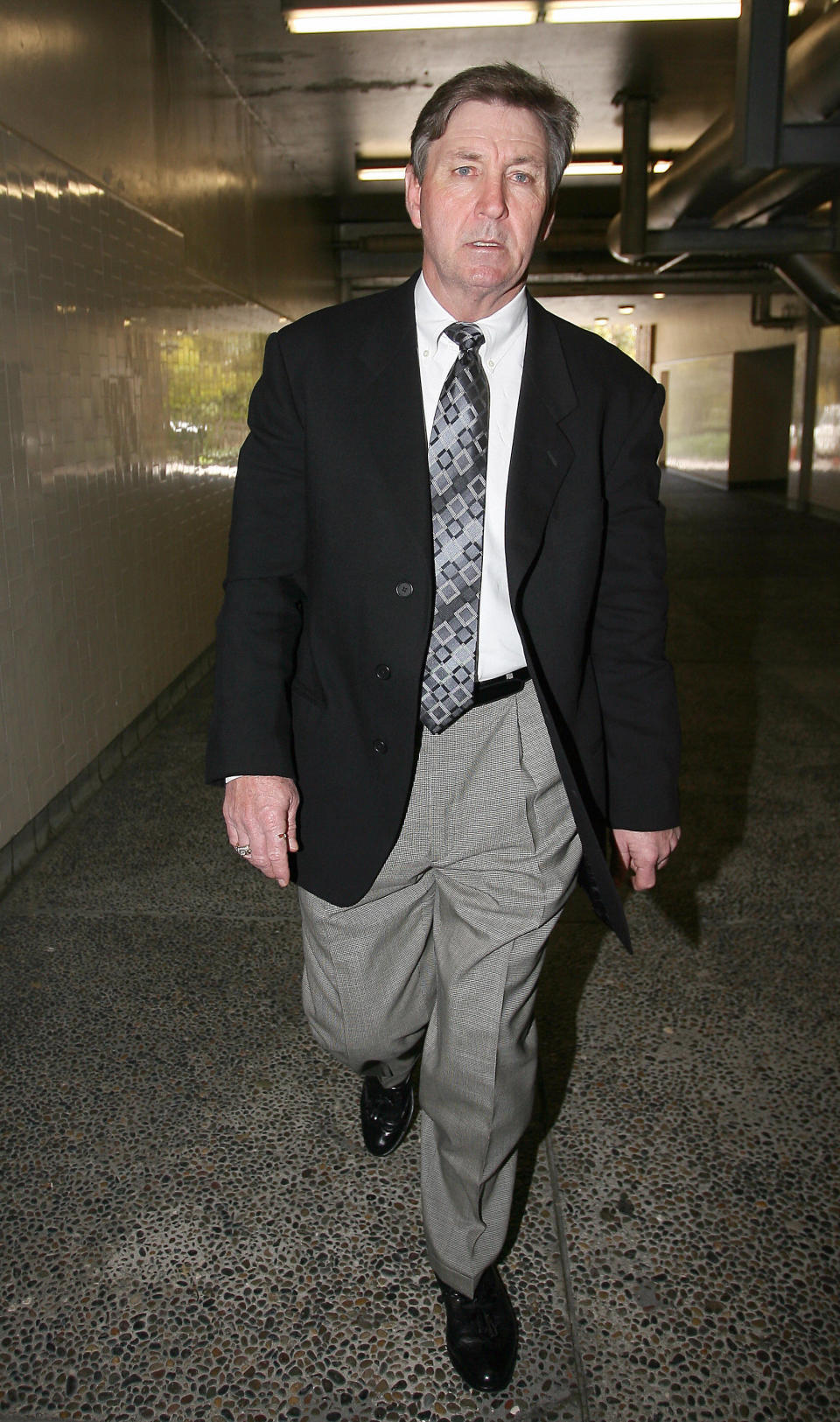 Britney Spears' father, Jamie Spears leaves the Los Angeles County Superior courthouse on March 10, 2008. The divorce between Spears and Kevin Federline and their battle for custody of their children has already cost the singer about a million dollars, Spear's lawyer Stacy Phillips said on March 10, 2008, and called on the presiding judge in the case to limit the allowance Spears has had to give Federline to pay his lawyers to 175,000 dollars, warning she was not an 