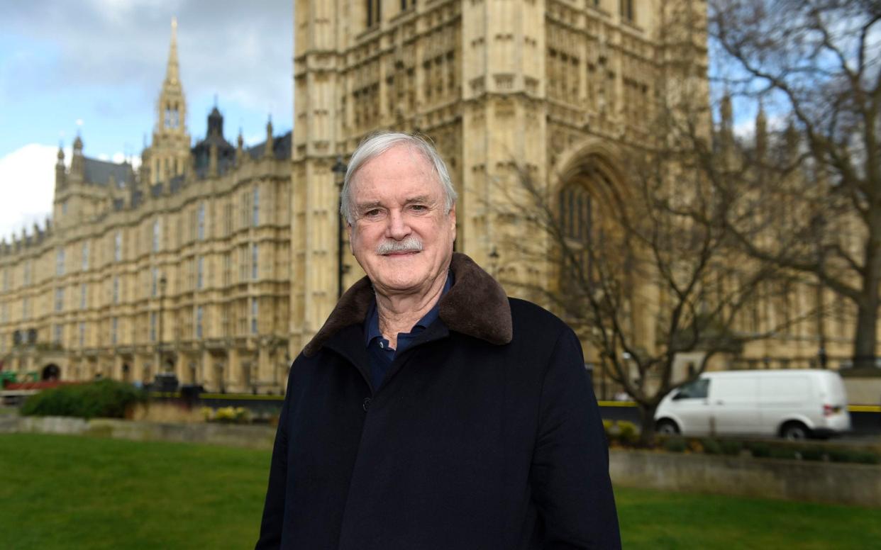 John Cleese, 81, came out to defend the Harry Potter author on Twitter - PA