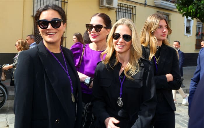 Bárbara Mirjan, Genoveva Casanova, Amina Martínez y Mónica Alguacil