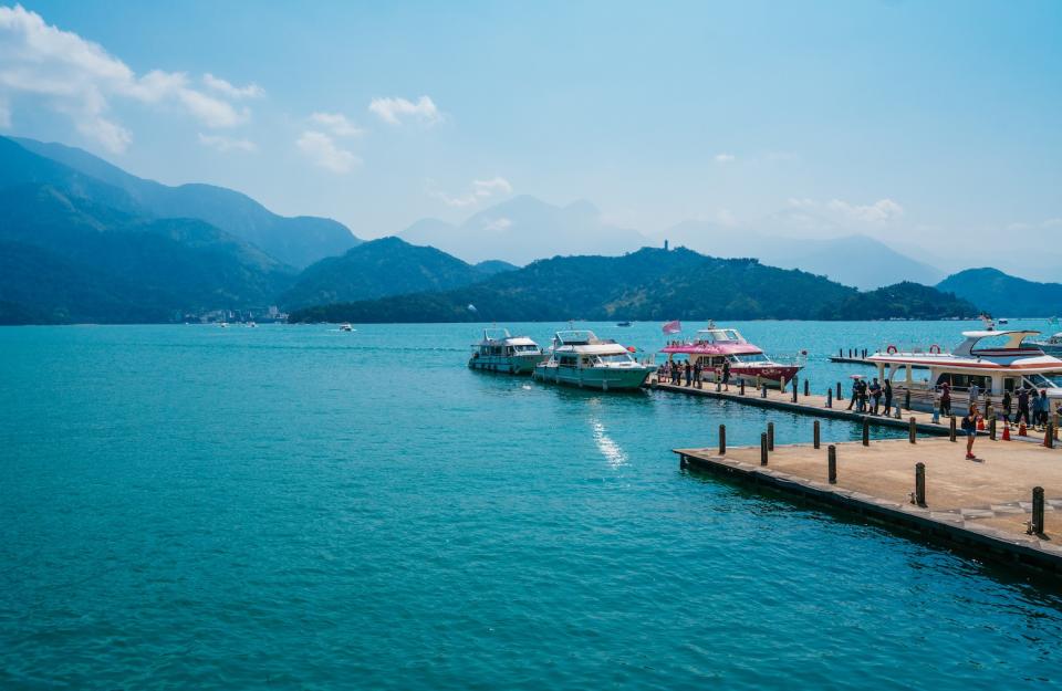 日月潭遊湖美景（圖片來源：Getty Creative）