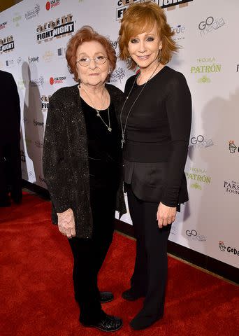 Mike Windle/Getty Jacqueline Smith and Reba McEntire