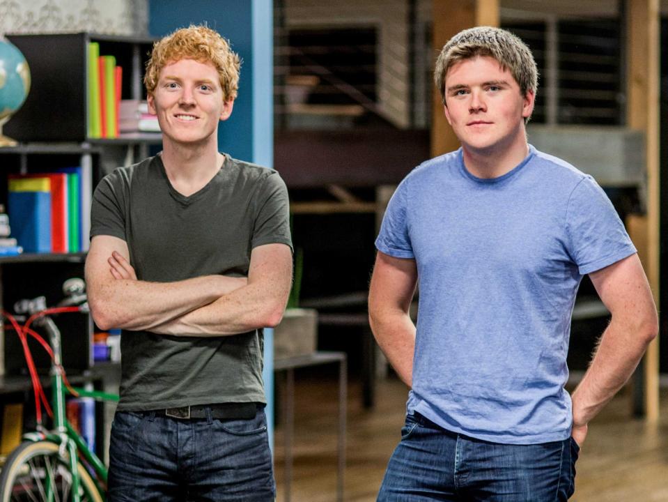 Patrick collison, john collison, stripe, sv100 2015