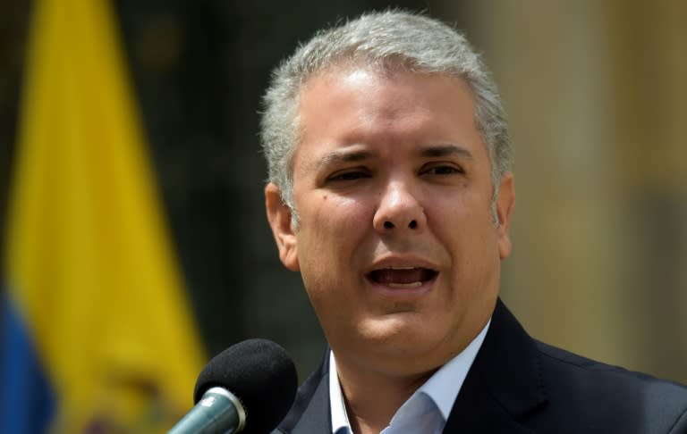 Colombian President Ivan Duque, who took office in early August 2018, wants international support to help solve the crisis in neighboring Venezuela