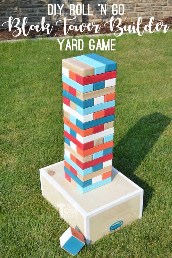 giant lawn jenga picnic games