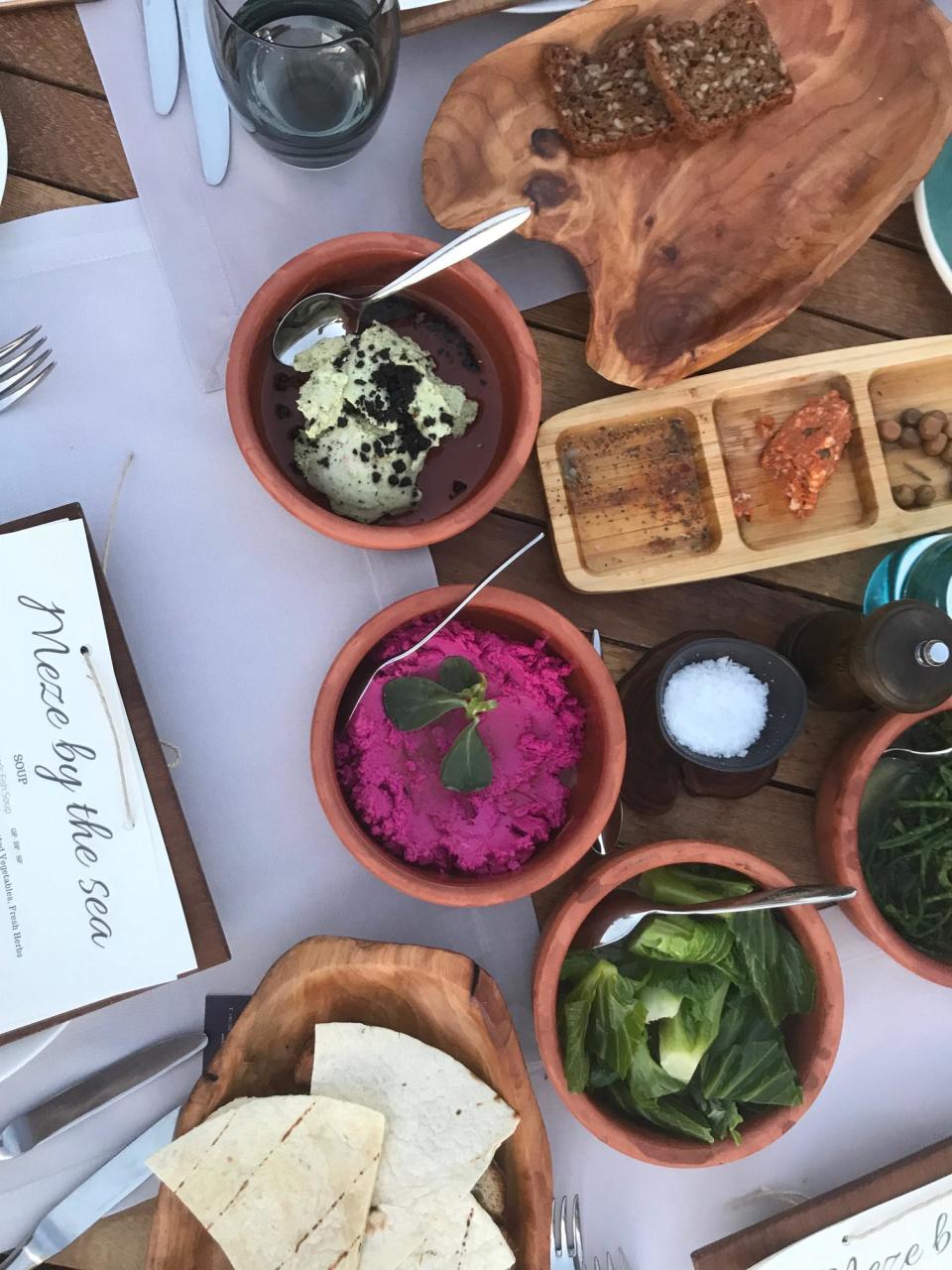 Focus on food at Six Senses Kaplankaya (Danielle Copperman)