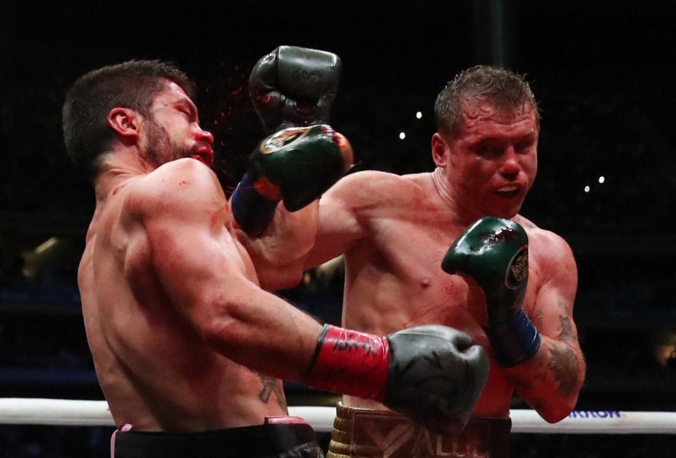 John Ryder enhanced his reputation despite defeat to Canelo Alvarez (Reuters)