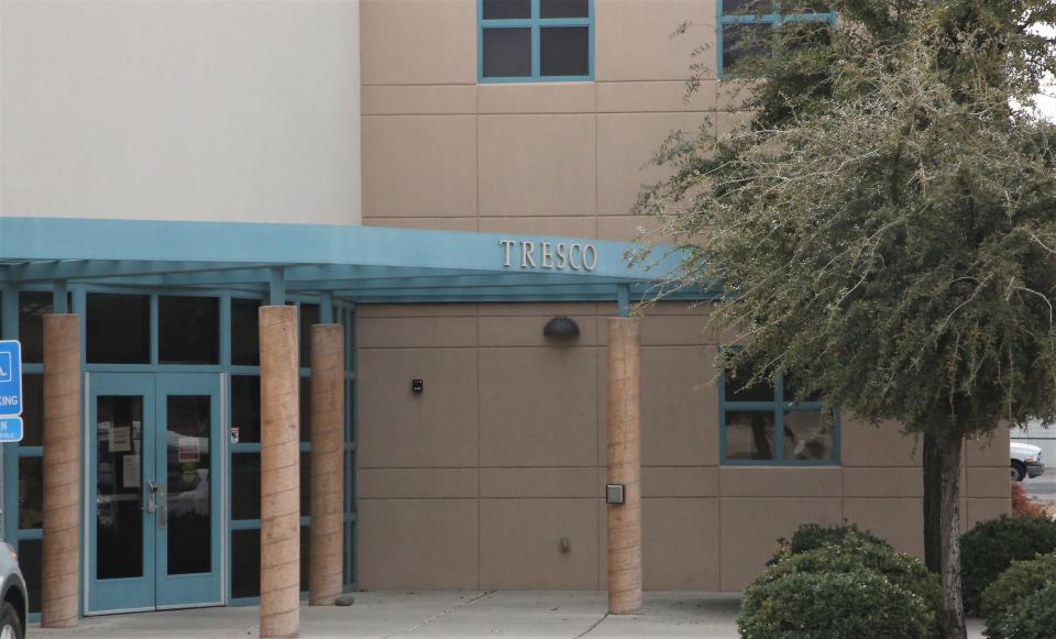 Entrance to Tresco, Inc.'s headquarters in Las Cruces, N.M. seen on Thursday, March 3, 2022.