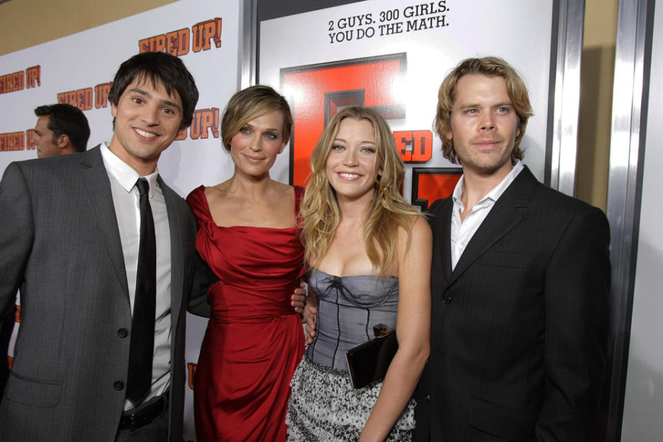 Fired Up LA Premiere 2009 Nicholas D'Agosto Molly Sims Sarah Romer Eric Christian Olsen