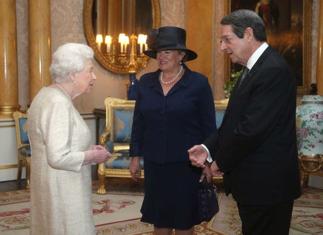 Audience at Buckingham Palace