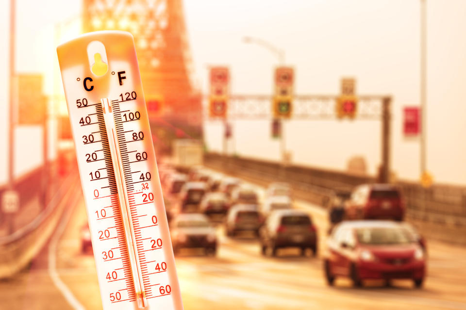 Menschen in Großstädten leiden immer mehr unter der Hitzebelastung (Symbolbild: Getty Images)