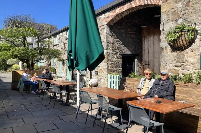 The Bull's Head Inn is on Castle Street in Beaumaris