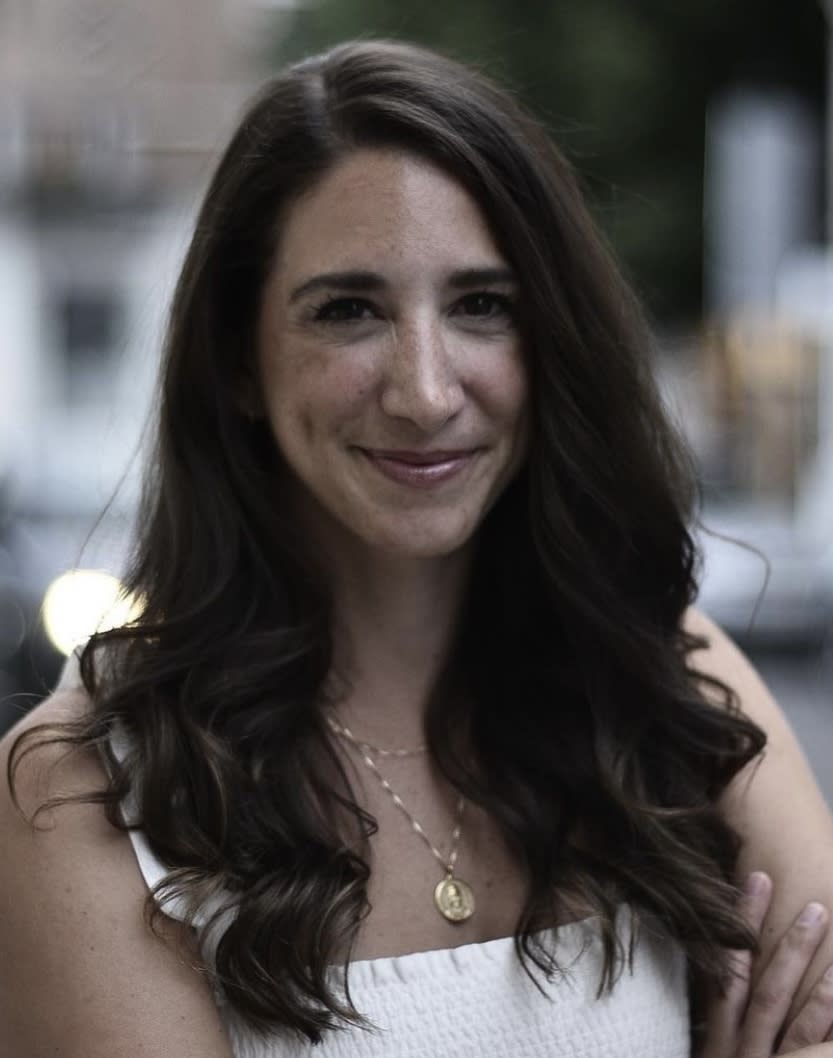 Dr. Sarah Bernstein, pictured here, spoke out on Twitter about what it looks like to live with an underlying health condition, sparking a viral hashtag. 