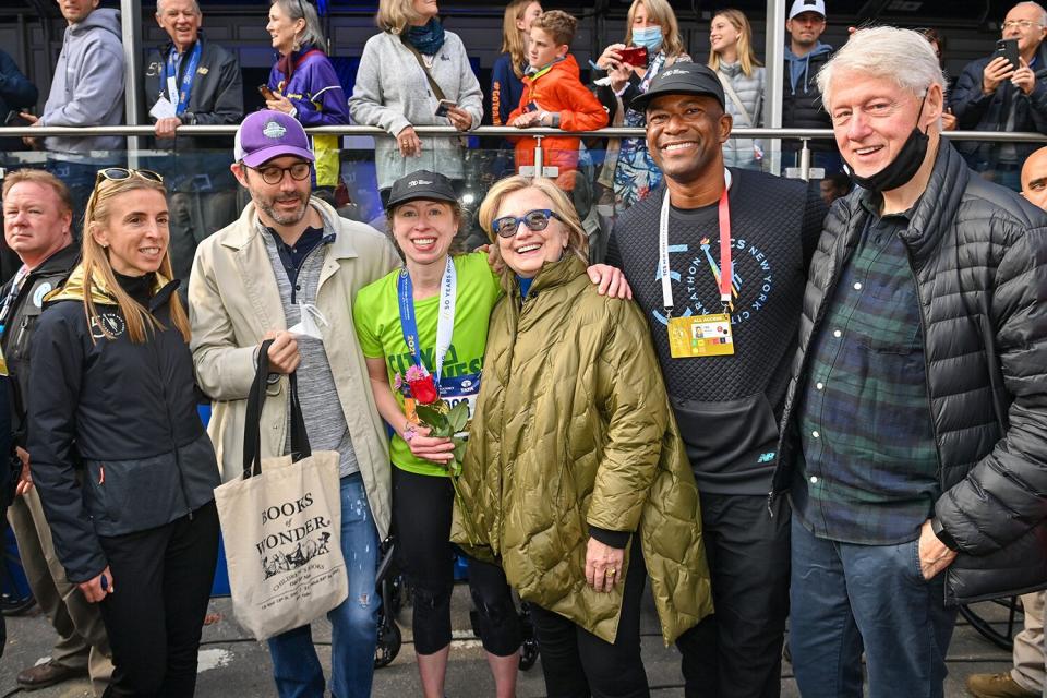 Chelsea Clinton New York marathon