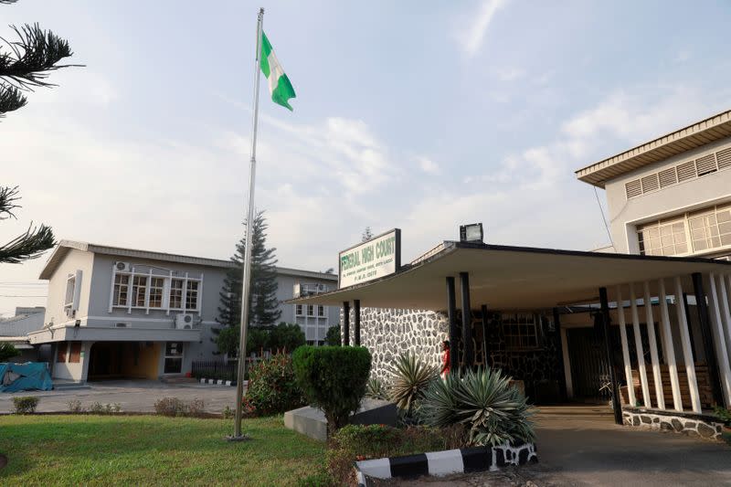 A view of the premises of the Federal High Court Lagos