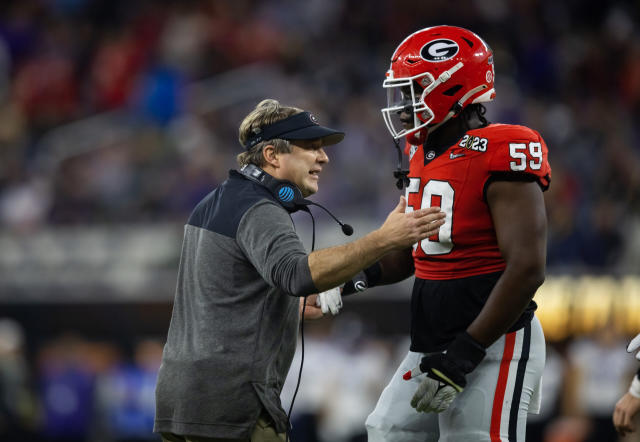 Take a look at top NFL Draft offensive line prospect Broderick Jones' best  plays