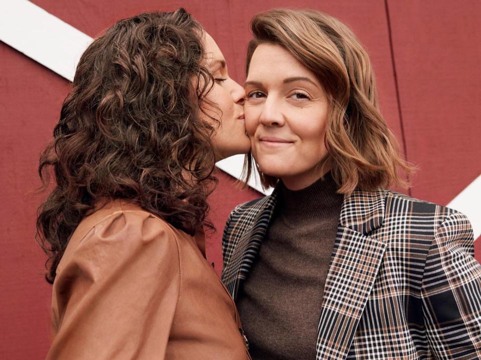 Brandi Carlile and Catherine Sheperd