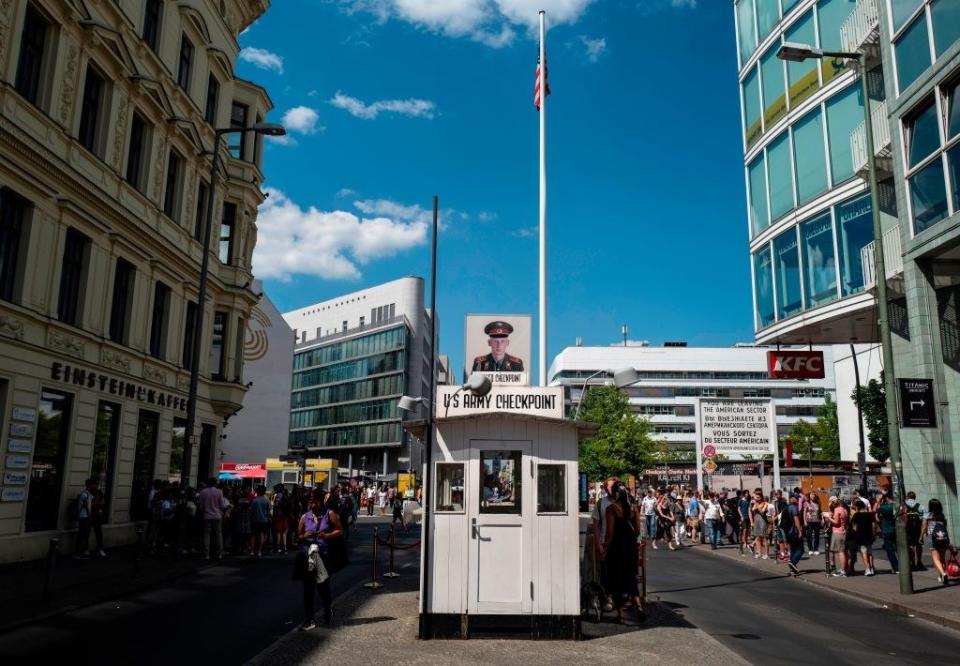 Checkpoint Charlie in Berlin