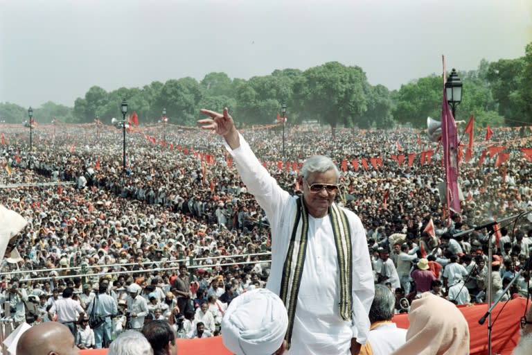 A high-caste Brahmin, Vajpayee was born on Christmas Day in 1924 in the central state of Madhya Pradesh