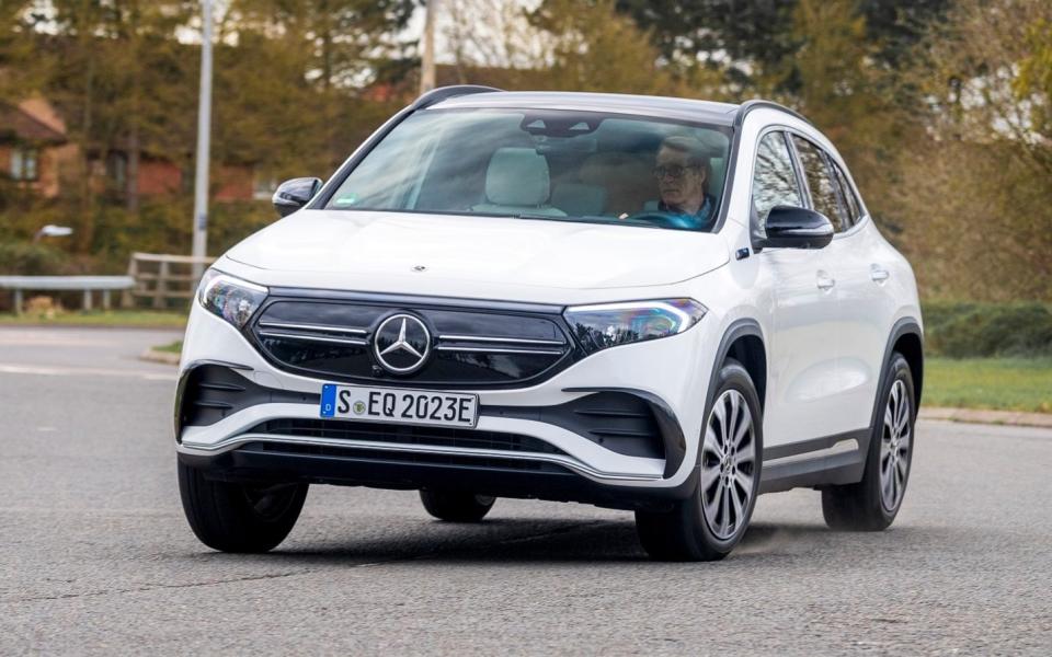 Mercedes EQA electric family SUV 