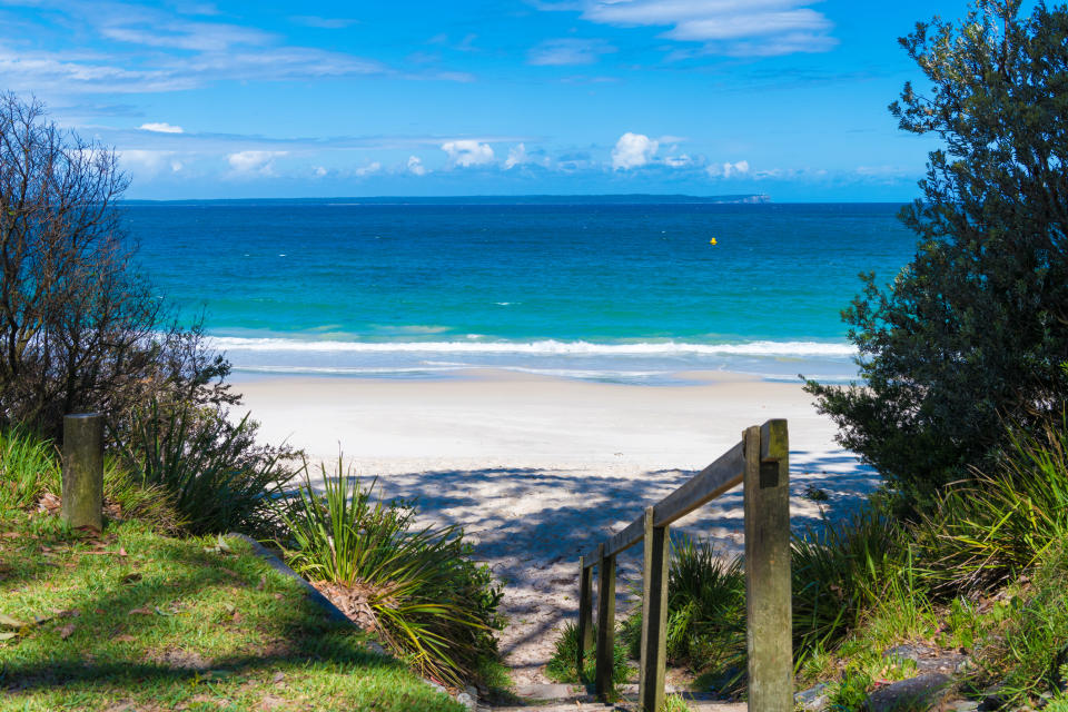 Huskisson Beach, New South Wales. 