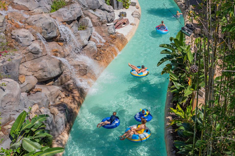 Disney’s Typhoon Lagoon Water Park reopened March 21, 2023 on a warm, sunny day at Walt Disney World Resort in Lake Buena Vista, Fla. Guests took part in thrilling water attractions, experiencing amazing food and beverage and enjoyed family fun. (Abigail Nilsson, photographer)