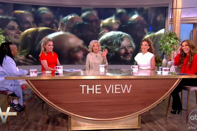 <p>ABC</p> Jessica Lange on 'The View'