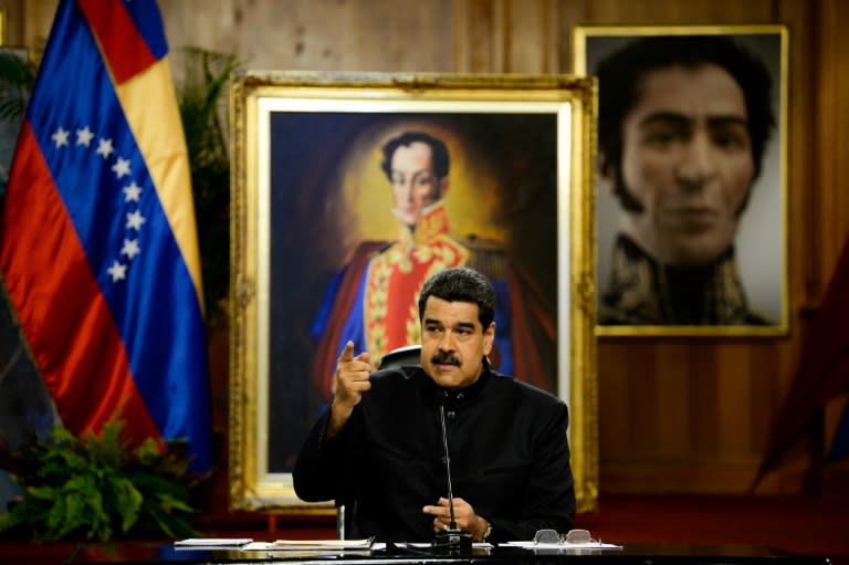 Venezuelan President Nicolas Maduro has been thundering for weeks about coup plots against him