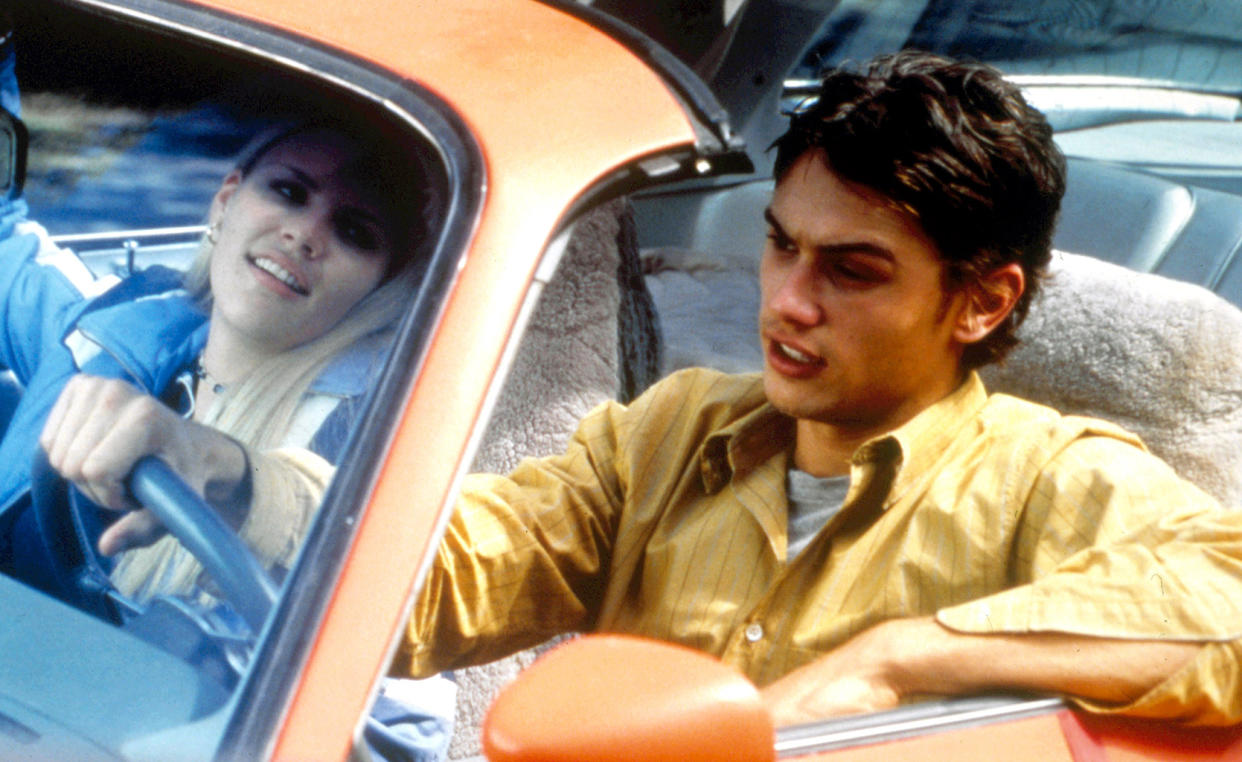 Busy Philipps and James Franco in <em>Freaks and Geeks</em>. (Photo: NBC/Courtesy of Everett Collection)