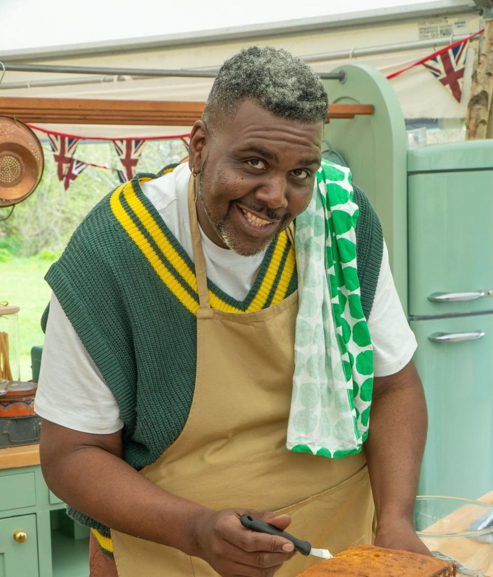 amos, the great british bake off