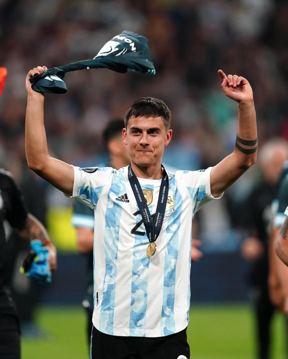 Manchester United are set to enter the race for former Juventus forward Paulo Dybala (Mike Egerton/PA) (PA Wire)