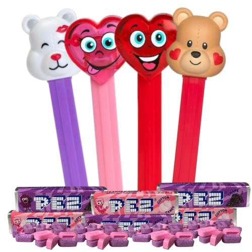 9) Valentine's Day Candy Dispenser Gift Set