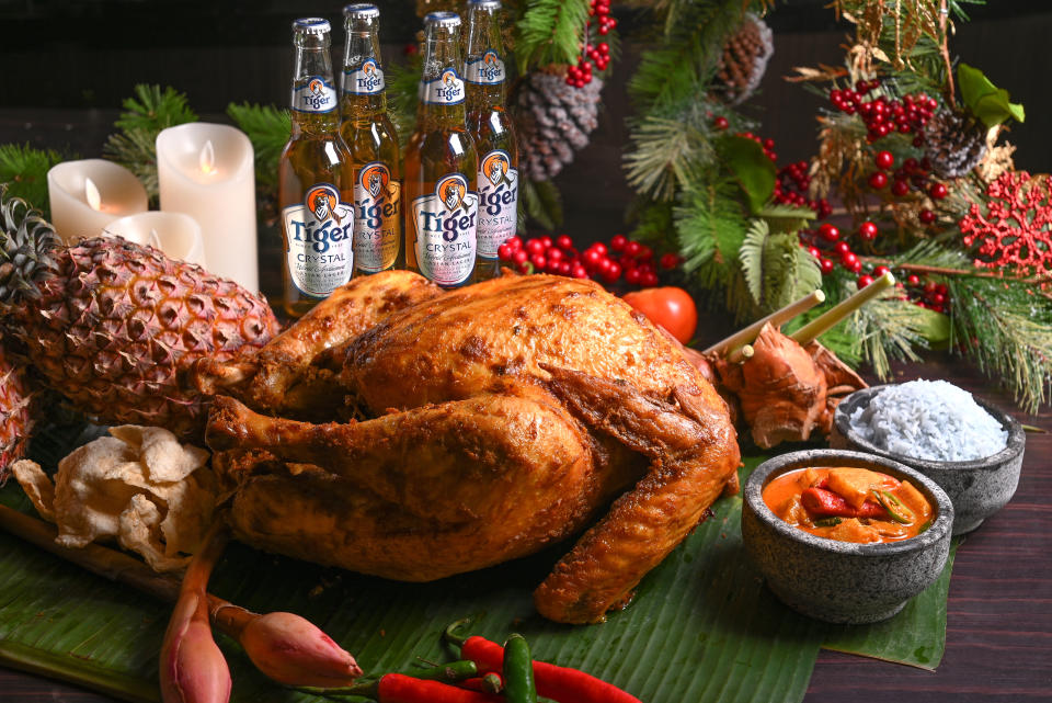 Roasted Turkey Sapit. (PHOTO: The Fullerton Hotel)