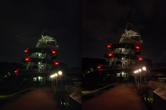 Photos shot with Xiaomi (left) and Samsung S7 Edge (right).
