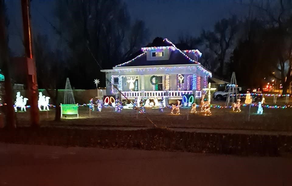 Christmas decorations at Don and Rhonda Long's home at 2554 N. Grant Ave. in 2023.