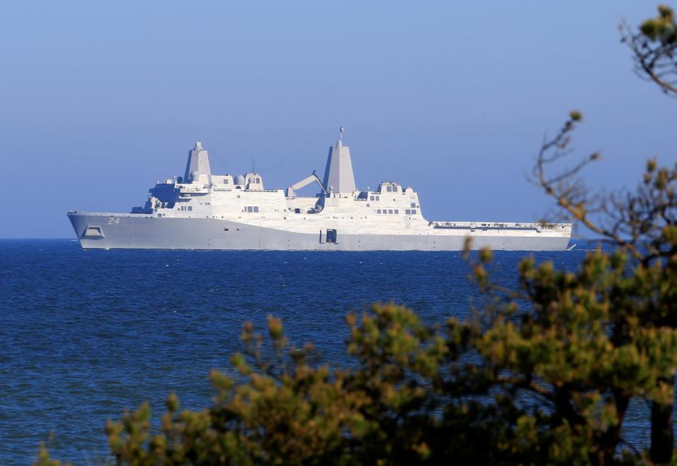 A female Marine discovered a hidden recording device aboard a US Navy ship, prompting an investigation and concerns of sexual harassment. The Sixth Fleet confirmed a “recording device” was located “in a head” aboard the USS Arlington as it was stationed in Greece. The Marine, whose name has not been released in order to protect her identity, reported the device in March. The Naval Criminal Investigative Service (NCIS) launched an investigation shortly after to better understand how the device came to be placed in the women’s bathroom of the military ship and whether any female Marines were recorded while aboard the vessel. Commander Kyle Raines said in a statement the military would take “all necessary actions to ensure the safety and privacy of the victim.” “The Navy/Marine Corps team takes all reports of sexual harassment seriously, and are committed to thoroughly investigating these allegations and providing resources and care to victims of sexual harassment.”A military official reportedly told NBC News the device was capable of recording images, though it was unclear whether that meant it had video recording capabilities or if it could just take photos. In 2015, a Navy sailor was charged with secretly recording female trainees as they undressed for showers and was sentenced to more than a year in prison.The USS Arlington is a transport ship, home-ported in Norfolk, Virginia, the state from which it receives its name.