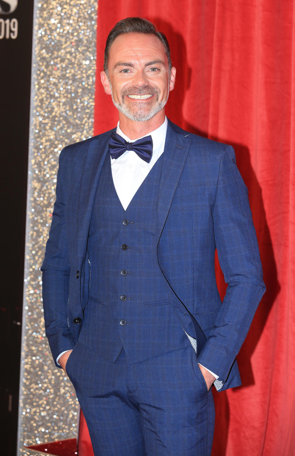 Daniel Brocklebank who plays Billy Mayhew in Coronation Street attending the British Soap Awards 2019 held at the Lyric Theatre at The Lowry in Manchester.