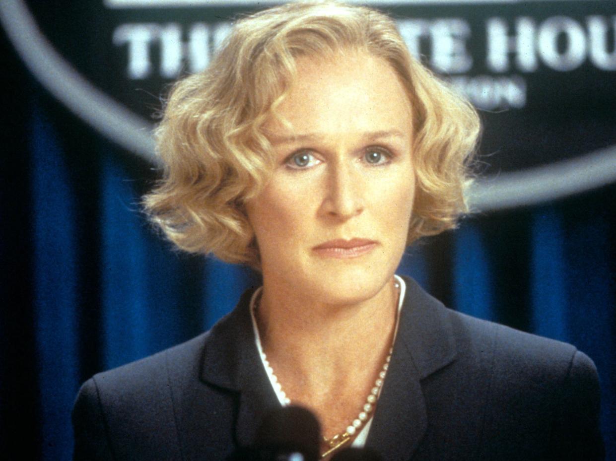 Glenn Close in Air Force One (Rex Features)