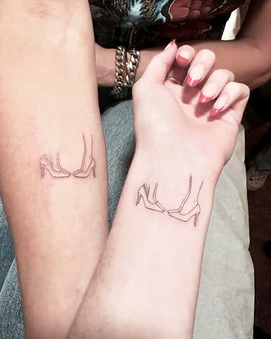 <p>Stupid Things for Love Podcast</p> Brooke Shields and daughter Grier's matching tattoos.