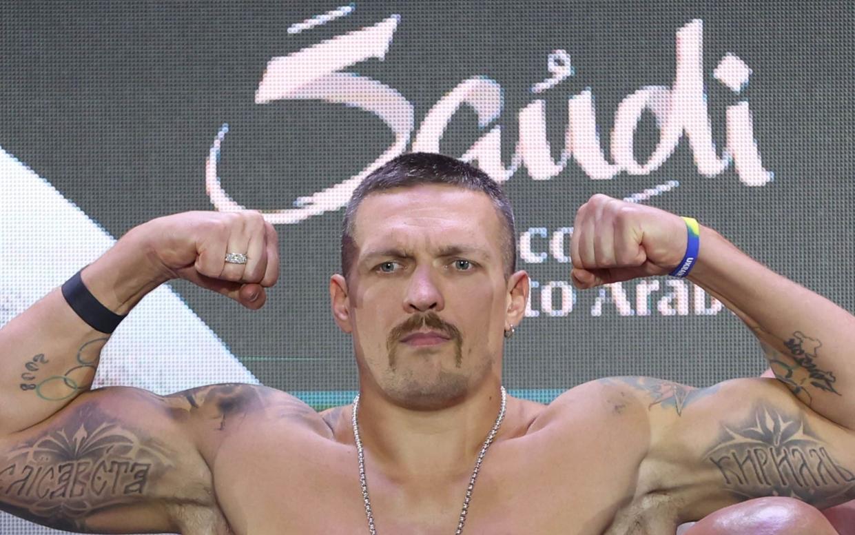 Oleksandr Usyk wants to win for Ukraine