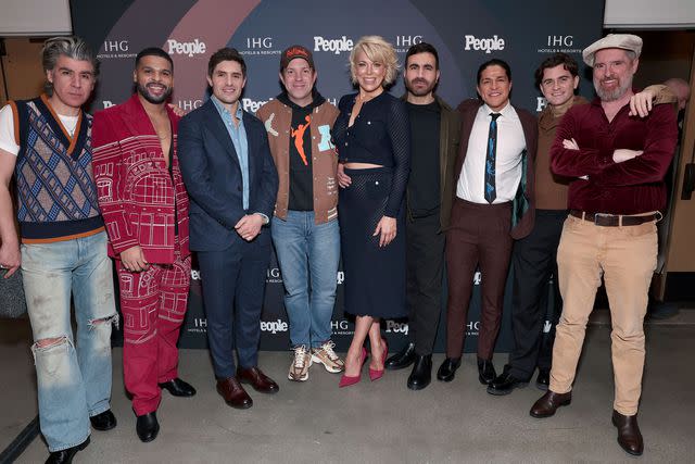 <p>John Salangsang/Shutterstock for PEOPLE</p> (L-R) James Lance, Kola Bokinni, Phil Dunster, Jason Sudeikis, Hannah Waddingham, Brett Goldstein, Cristo Fernandez, Billy Harris and Brendan Hunt PEOPLE x IHG Conversation with the Cast of Ted Lasso, Los Angeles, California, USA - 11 Jan 2024