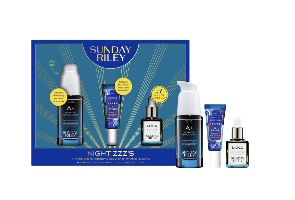 Sunday Riley Night ZZZ's Retinoid Trio Kit