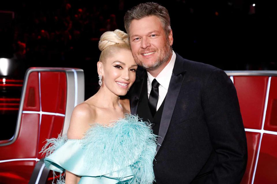 Trae Patton/NBC/NBCU Photo Bank via Getty Gwen Stefani and Blake Shelton