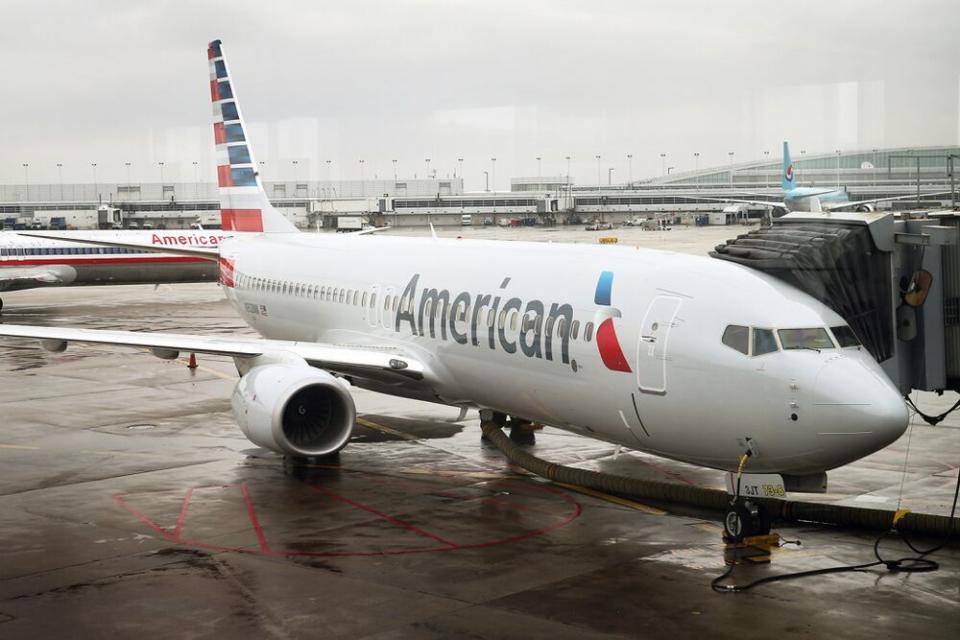 An American Airlines plane | Scott Olson/Getty