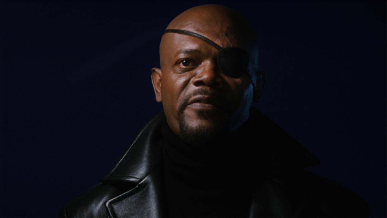  Nick Fury in Iron Man End Credits Scene. 