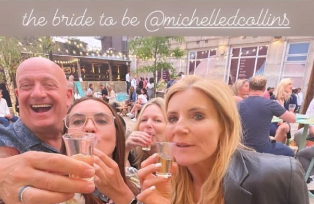 Michelle Collins is getting married again aged 60 to her long-term lover who is 22 years her junior credit:Bang Showbiz