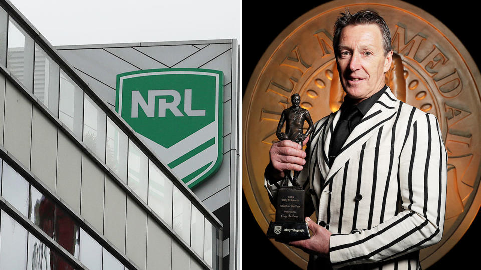 Suspicious betting activity around Craig Bellamy's Dally M award in 2019 led to the police investigation.